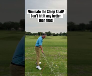 Eliminate the steep shaft! https://www.jessfrankgolf.com/golf-news/