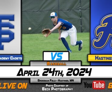 HCTV SPORTS: Hastings Baseball vs St. Thomas Academy Cadets | 4.24.24