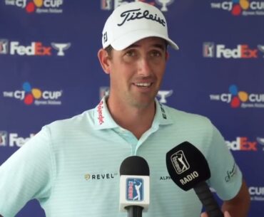 Chesson Hadley Thursday Flash Interview 2024 THE CJ CUP Byron Nelson © PGA Tour
