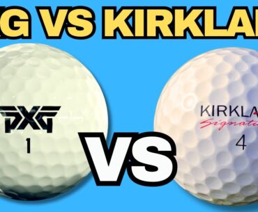 Cutting Open PXG vs KIRKLAND Golf Balls? - What’s Inside?