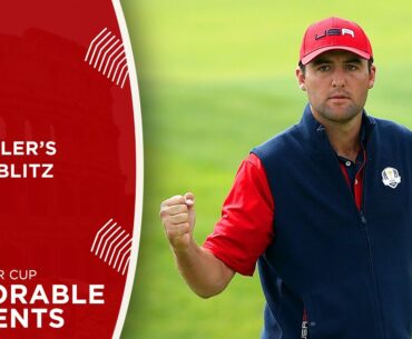 Scottie Scheffler Birdies Opening FOUR Holes vs Jon Rahm | 2020 Ryder Cup