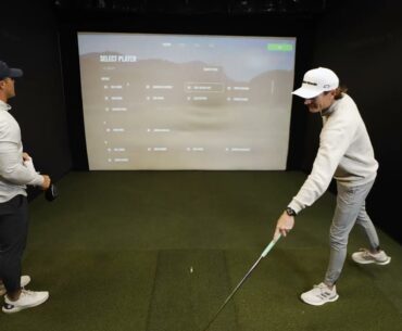 Mac Boucher and Micah Morris take on Accuracy Alley | Golf Galaxy