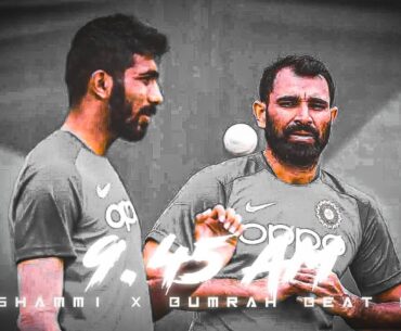 9.45 X Shammi X Bumrah 🤩  ( Cricket beat sync) #cricket #youtubevideos