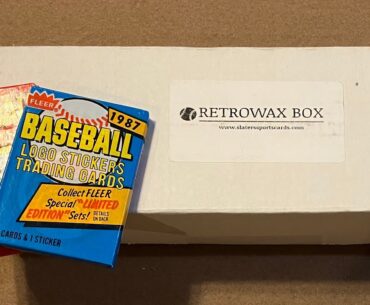 RetroWax Box - April Edition Opening (Many 80s Packs)