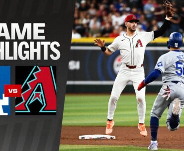 Dodgers vs. D-backs Game Highlights (5/1/24) | MLB Highlights