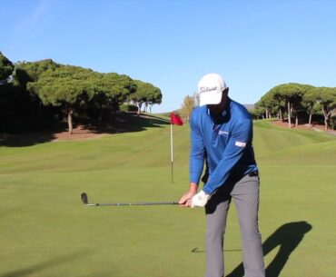 50 yard backspin pitch shot