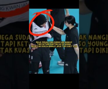 MEGA SUDAH COBA KEREN GAK NANGIS TAPI KETEMU KAPTEN LEE SO YOUNG MEGA TAK KUASA NANGIS JUGA