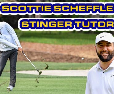 How Scottie Scheffler Hits A Stinger With The New P·UDI | TaylorMade Golf