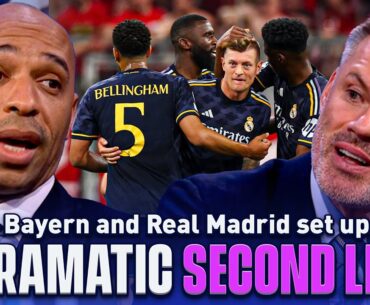 Thierry Henry, Micah & Carragher react to Real Madrid's draw with Bayern! | UCL Today | CBS Sports