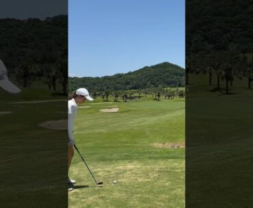 Damn that was close⛳️#golfgirl #golfswing #golfvideo