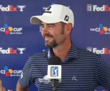 Troy Merritt Friday Flash Interview 2024 THE CJ CUP Byron Nelson © PGA Tour