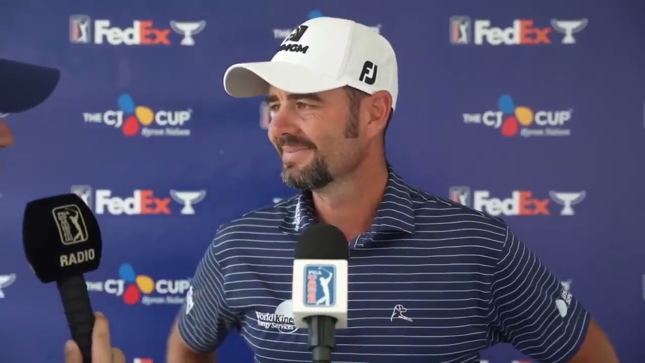 Troy Merritt Friday Flash Interview 2024 THE CJ CUP Byron Nelson © PGA Tour Troy Merritt Friday Flash Interview 2024 THE CJ CUP Byron Nelson © PGA Tour
