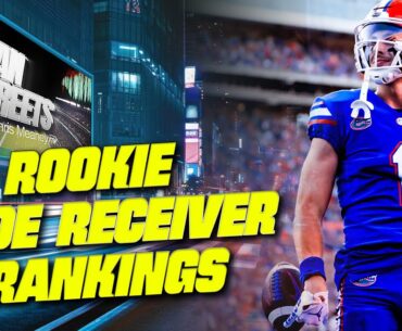 Fantasy Football Rookie Wide Receiver Rankings | Rookie Wide Receiver Rankings | Dynasty Rankings