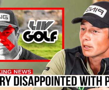 Hovland breaks silence on LIV golf rumors