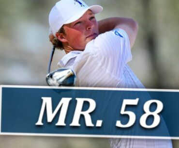 Mr. 58- Frankie Capan III Breaks Scottie Scheffler Record
