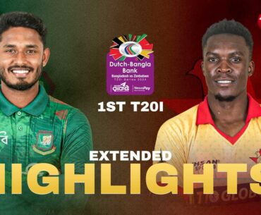 Extended Highlights | Bangladesh vs Zimbabwe | 1st T20I | T Sports