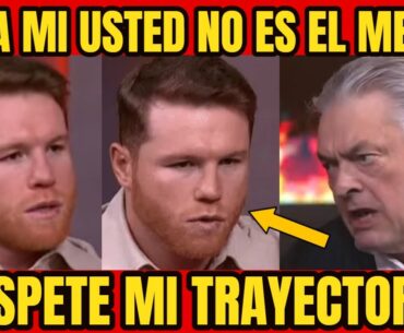 ASÍ FUE LA TENSA DISCUSIÓN ENTRE CANELO ÁLVAREZ Y EDUARDO LAMAZÓN