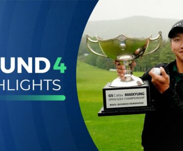 Hongtaek Kim breaks through on home soil | Round 4 highlights | GS Caltex Maekyung Open | Asian Tour