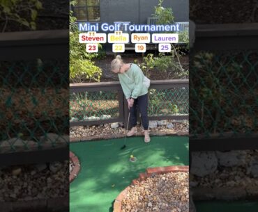 Hole 10 Part 1 | Mini Golf Season 4 Tournament #8 #minigolf