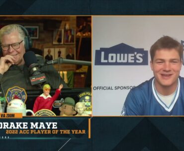 Drake Maye on the Dan Patrick Show Full Interview | 4/24/24