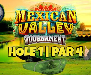 Master, QR Hole 1 - Par 4, EAGLE - Mexican Valley Tournament, *Golf Clash Guide*