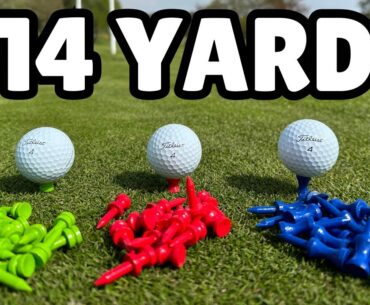 I’ve being Teeing the Golf Ball Wrong for 20 years?... Crazy Results!