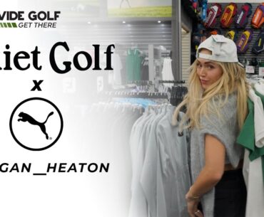 Quiet Golf X PUMA Try On Haul with Megan Heaton