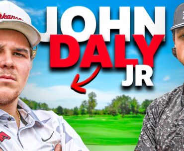 I Challenged John Daly Jr. to a Golf Match!