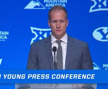 Kevin Young BYU Basketball Press Conference