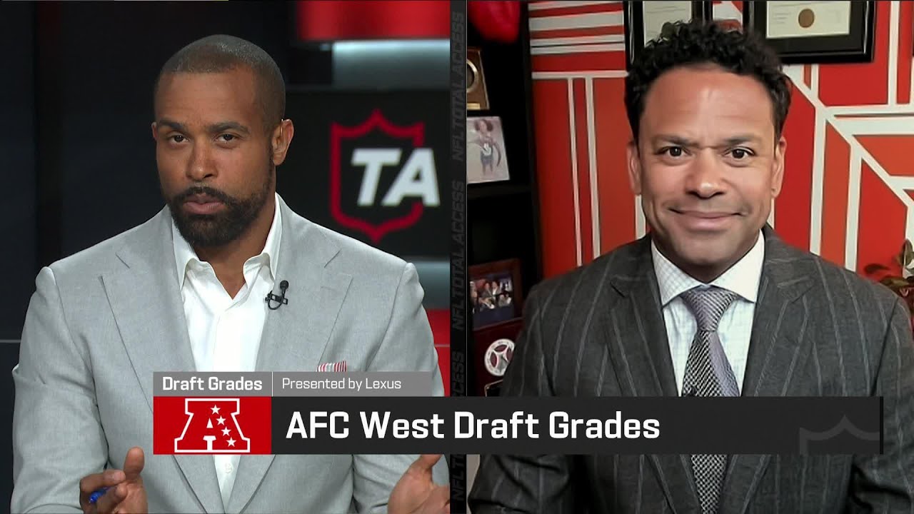 Marc Ross grades each AFC West team’s 2024 draft class | ‘NFL Total Access’ Marc Ross grades each AFC West team's 2024 draft class | 'NFL Total Access'