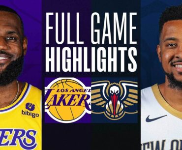 LAKERS at PELICANS | FULL GAME HIGHLIGHTS | April 14, 2024