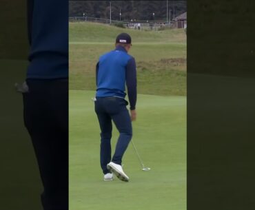 Fabulous putt from Grant Forrest at the 2023 #dunhilllinks