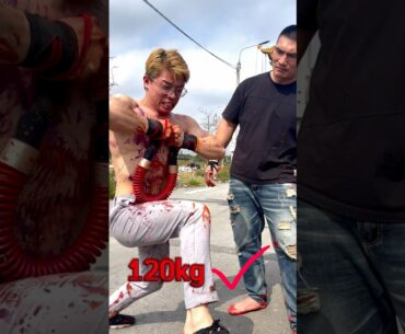 Anh giáo bẻ 120kg tì đùi #beloxo #calisthenics #dolongdao100kg