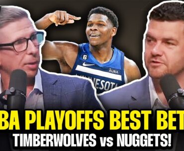 NBA PLAYOFFS BEST BETS! Timberwolves vs Nuggets Game 1 | The Handle - MAY 4, 2024