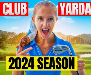 My Golf Club Yardages (2024 Season)