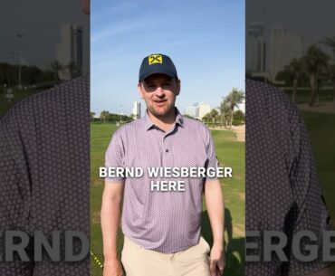 We ran into Bernd Wiesberger at the beginning of season. He left a message for you lovers of golf ⛳️