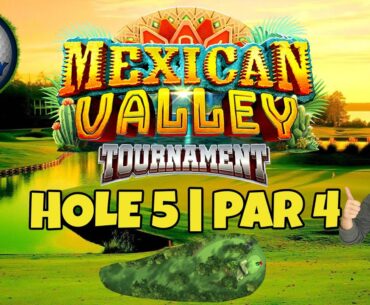 Master, QR Hole 5 - Par 4, EAGLE - Mexican Valley Tournament, *Golf Clash Guide*