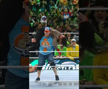 JOHN CENA COMES TO HELP CODY RHODES! 🔥🔥 #WrestleMania