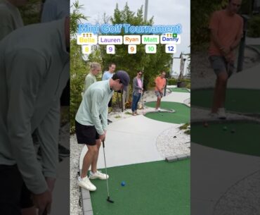 Hole 5 Part 1 | Mini Golf Season 4 Tournament #9 #minigolf