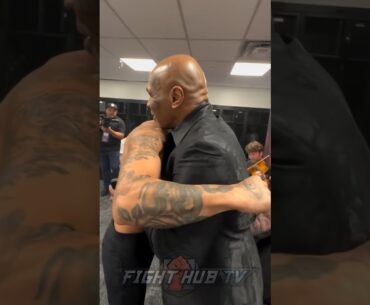Mike Tyson surprises Ryan Garcia; wishes him luck vs Devin Haney