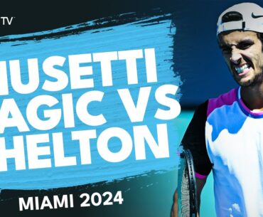 Lorenzo Musetti MAGIC vs Ben Shelton | Miami 2024