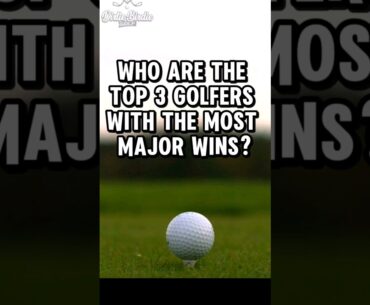 Top 3 golfers with the most Major wins? #golf #shirts