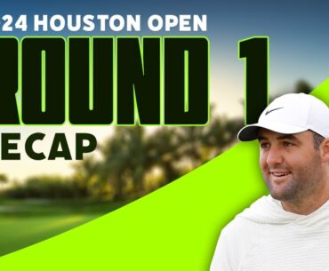 Scottie Scheffler's Bid for 3 in a Row - 2024 Houston Open Round 1 Recap | The First Cut Podcast