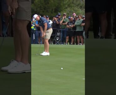 Eagle! Cam Smith gives it the lean. 💪 #livgolf #shorts