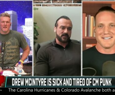 Drew McIntyre is FED UP 😮 Scottish Warrior calls out WWE, Michael Cole & more | The Pat McAfee Show