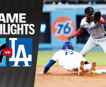 Marlins vs. Dodgers Game Highlights (5/7/24) | MLB Highlights