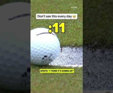 The Lee Hodges putt that resulted in a one-stroke penalty at the 2023 PGA Championship.