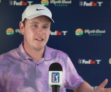 Robert MacIntyre Thursday Flash Interview 2024 Myrtle Beach Classic ©️ PGA Tour