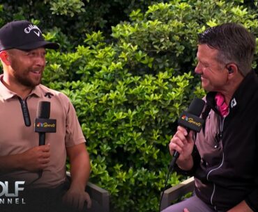 Xander Schauffele capitalizes on lucky break in Round 1 of Wells Fargo Championship | Golf Channel