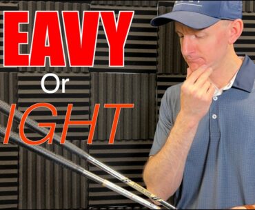 Don't Make These 2 Shaft Weight Mistakes / What Iron Shaft Weight is Best?